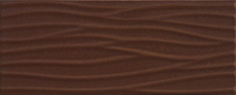 Керамическая плитка Ceranosa Aqua Chocolate, цвет коричневый, поверхность матовая, прямоугольник, 235x580