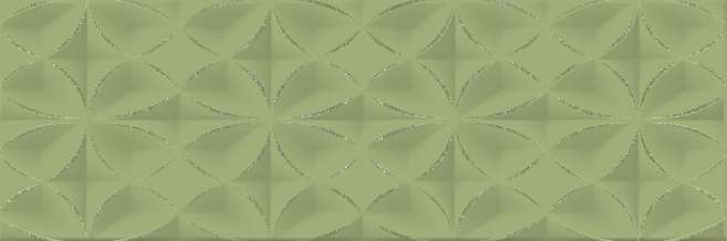 Декоративные элементы Emtile Milagro Stel Deco Olive, цвет зелёный, поверхность глянцевая рельефная, прямоугольник, 200x600