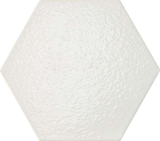 Керамическая плитка Dune Shapes 5 Majestic Nacar 188005, цвет белый, поверхность глянцевая, шестиугольник, 230x270