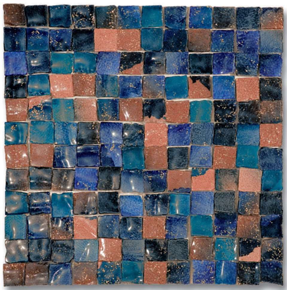 Мозаика Ker-av Luci di Venezia Blu Notturno (2,5X2,5) KER-L105, цвет разноцветный, поверхность глянцевая, квадрат, 300x300
