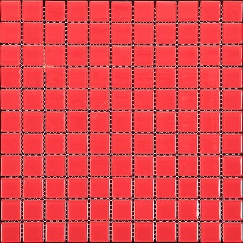 Мозаика Natural Mosaic Color Palette A-111 (D-111) (Стекло), цвет розовый, поверхность глянцевая, квадрат, 300x300