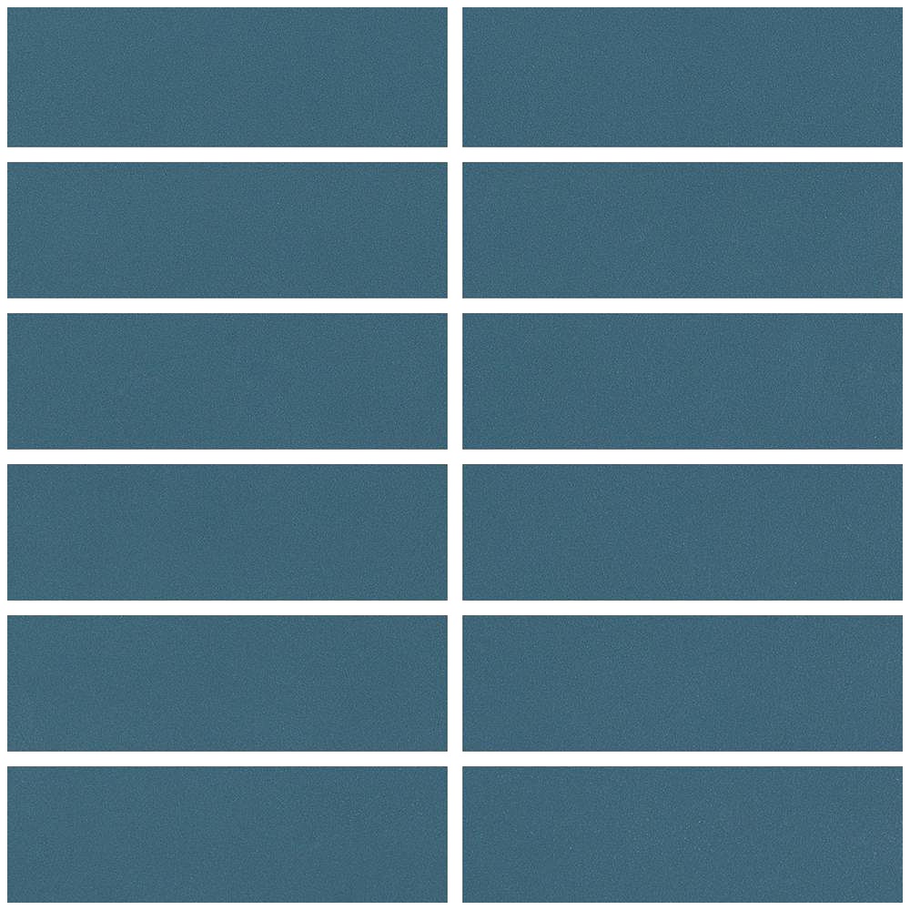 Мозаика Alfalux Pastelli Pro Topazio Muretto T222947, цвет синий, поверхность матовая, квадрат, 300x300