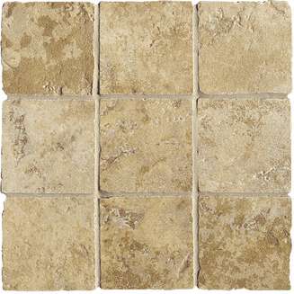 Керамическая плитка Settecento Maya Tozzetto Sabbia B7505, цвет коричневый, поверхность матовая, квадрат, 105x105