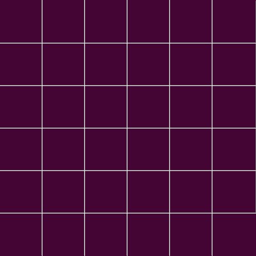 Мозаика Ce.Si Matt Vinaccia Rete 5x5, цвет фиолетовый, поверхность матовая, квадрат, 300x300