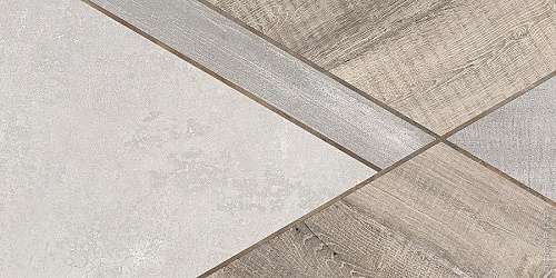 Керамическая плитка Azori Grunge Grey Geometry, цвет коричневый, поверхность матовая, прямоугольник, 315x630