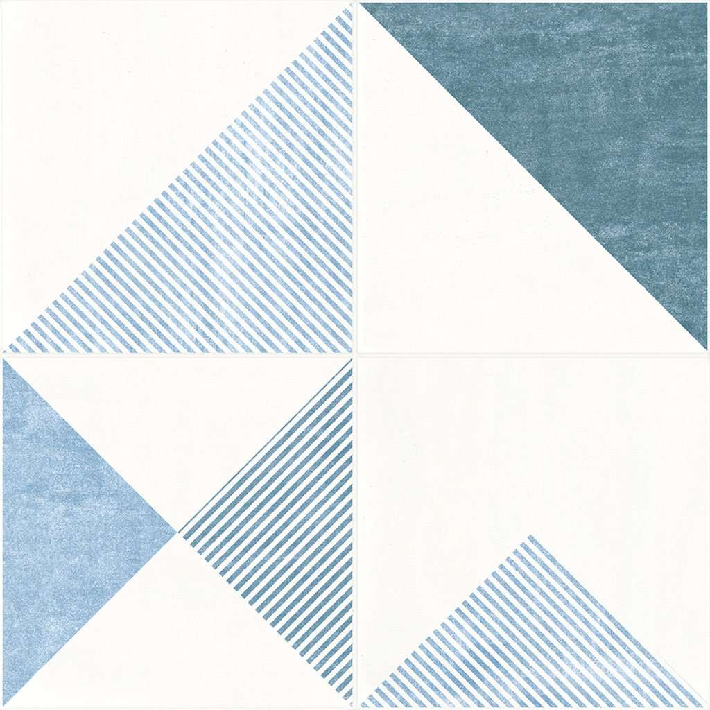 Керамогранит Novogres Pav Dec Metafor Azul, цвет разноцветный, поверхность глянцевая, квадрат, 500x500