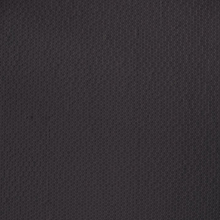 Мозаика Mutina Phenomenon Mosaico Honeycomb A Nero TYPHA06, цвет чёрный, поверхность матовая, квадрат, 300x300