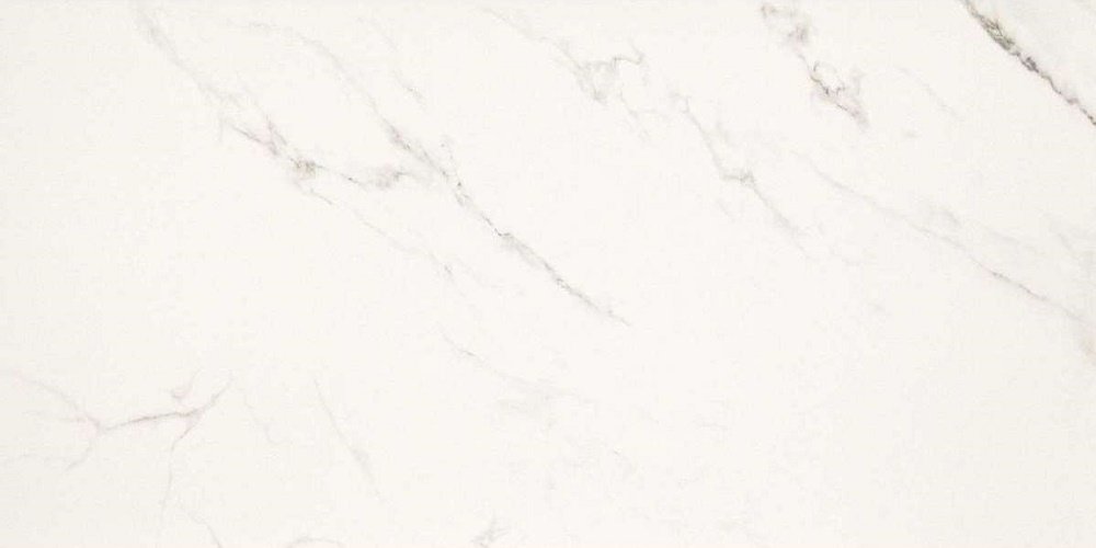 Широкоформатный керамогранит Casalgrande Padana Marmoker Statuario Grigio Lucido, цвет белый, поверхность полированная, прямоугольник, 1180x2580