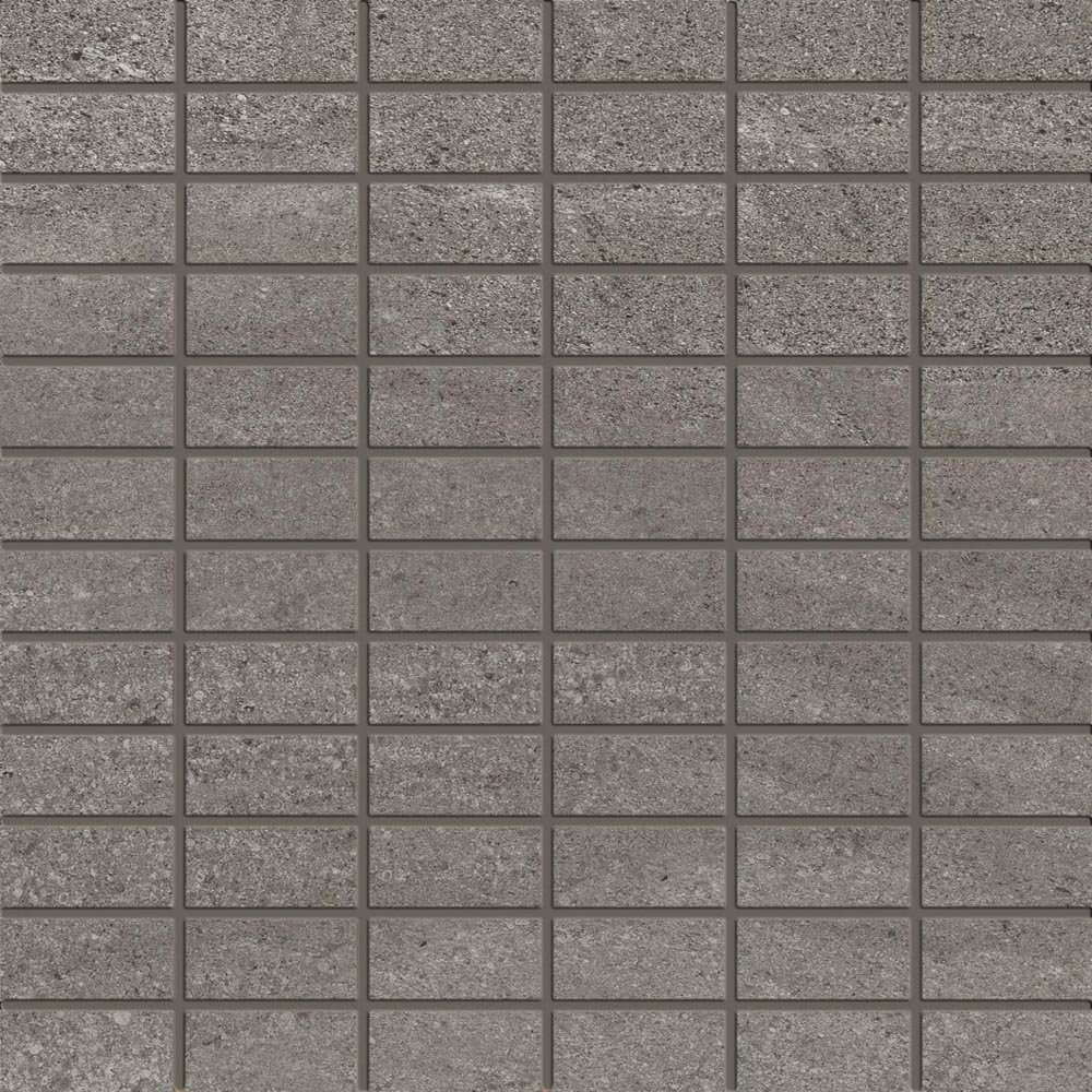 Мозаика Piemme Purestone Mosaico Piombo Nat. Ret. 00540, цвет серый, поверхность матовая, квадрат, 300x300
