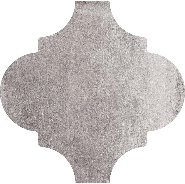 Декоративные элементы Vives Provenzal Cameley Sombra, цвет серый, поверхность матовая, арабеска, 200x200