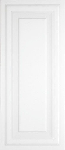 Керамическая плитка Cinca Bali White Boiserie 7020, цвет белый, поверхность матовая, прямоугольник, 320x750