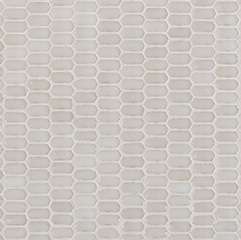 Мозаика Casa Dolce Casa Neutra 01 Bianco Vetro Lux C (1,6X3,2) 749622, цвет белый, поверхность полированная, шестиугольник, 283x292