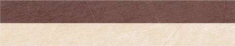 Бордюры Cinca Pulsar Beige Bronze Opus B 0450/626, цвет разноцветный, поверхность матовая, прямоугольник, 40x250
