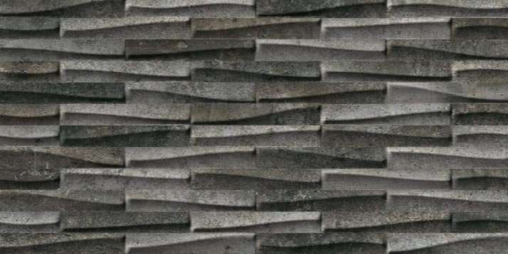 Декоративные элементы Piemme Castlestone Muretto Black 00153, цвет чёрный, поверхность матовая, прямоугольник, 300x600