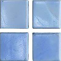 Мозаика JNJ Mosaic C-Jade JA37, цвет голубой, поверхность глянцевая, квадрат, 150x150