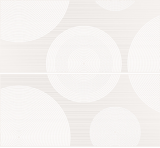 Панно Cersanit Tiffany Белый TV2F052, цвет белый, поверхность глянцевая, прямоугольник, 400x440
