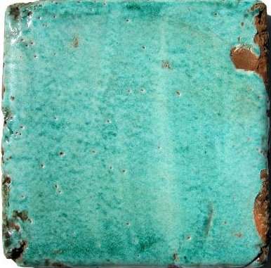 Керамическая плитка Eco Ceramica I Vetri Antichi Smeraldo, цвет бирюзовый, поверхность глянцевая, квадрат, 200x200