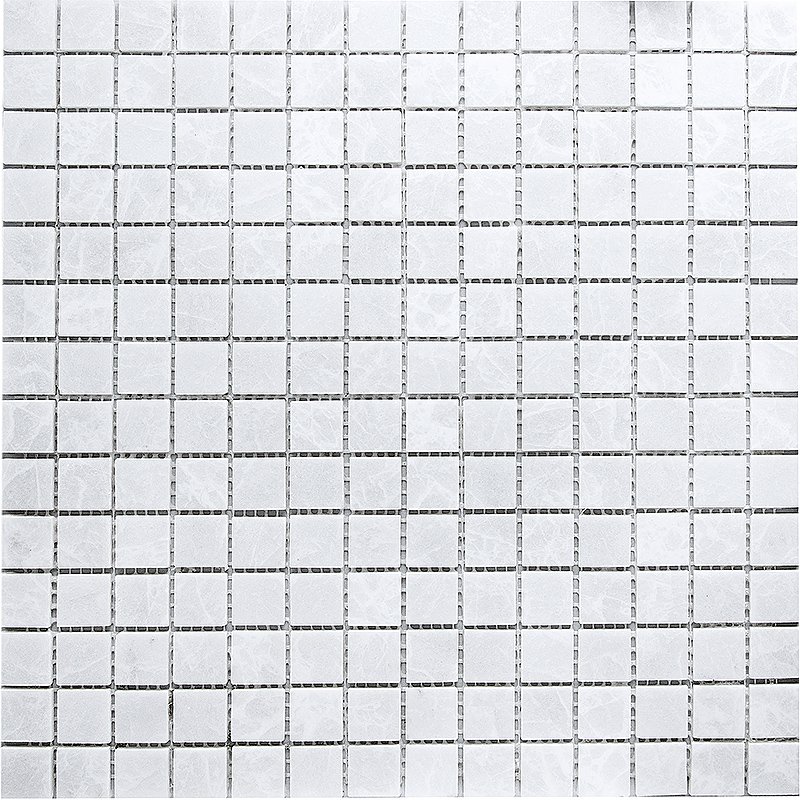 Мозаика Starmosaic Wild Stone White Polished, цвет белый, поверхность полированная, квадрат, 305x305