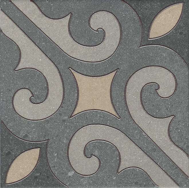 Декоративные элементы Kerama Marazzi Матрикс VT\A192\SG1593, цвет серый, поверхность матовая, квадрат, 200x200