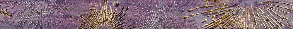 Бордюры Brennero Hypnotic Ametista Big, цвет фиолетовый, поверхность лаппатированная, квадрат, 60x600