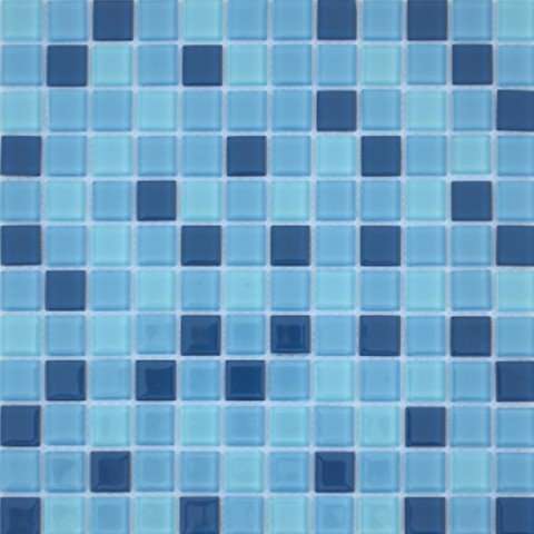 Мозаика Caramelle Mosaic Acquarelle Aristea (Стекло), цвет голубой, поверхность глянцевая, квадрат, 298x298