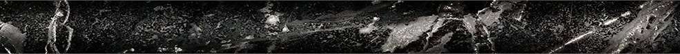 Бордюры Bellavista Moldura Marmara Blanco, цвет чёрно-белый, поверхность глянцевая, прямоугольник, 20x310