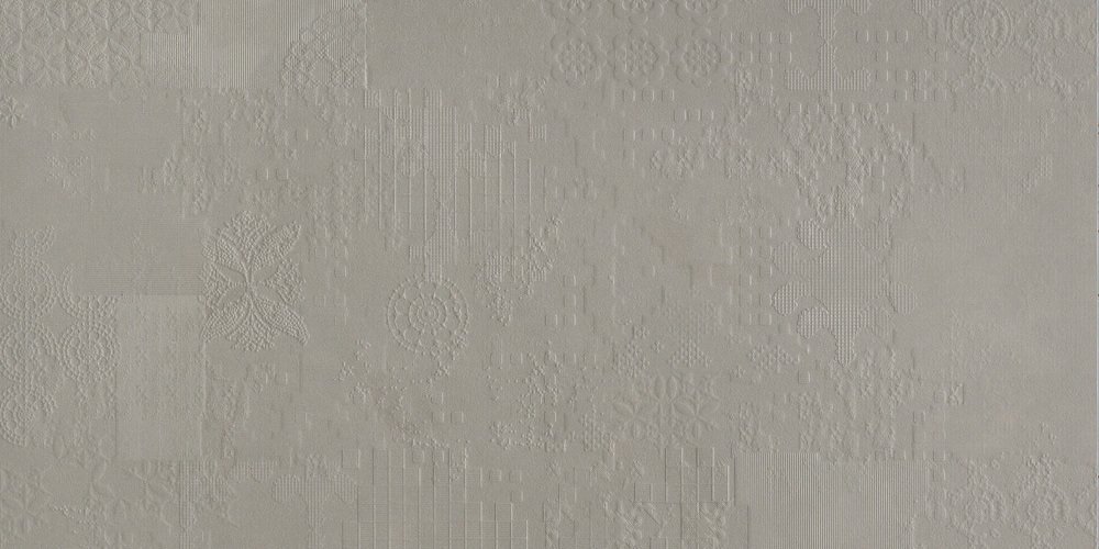Керамогранит Mutina Dechirer Decor Grigio PUDD12, цвет серый, поверхность матовая, прямоугольник, 600x1200