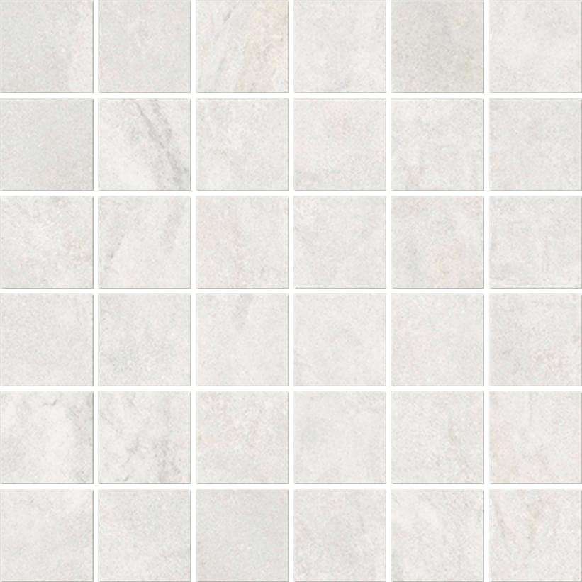 Мозаика Monocibec Charisma Dakota Mos (4,7X4,7) 107756, цвет белый, поверхность матовая, квадрат, 300x300