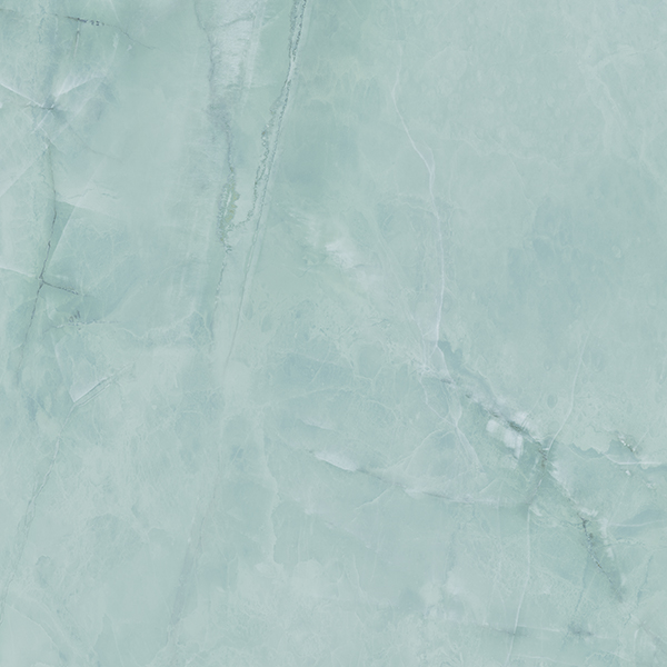 Керамогранит Gracia Ceramica Stazia Turquoise PG 01, цвет бирюзовый, поверхность глянцевая, квадрат, 600x600