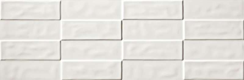 Керамическая плитка Fap Lumina Brick White Matt fOLX, цвет белый, поверхность матовая 3d (объёмная), прямоугольник, 305x915