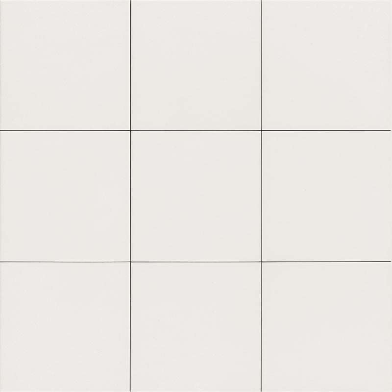 Керамогранит Mainzu Trinity Riga White, цвет белый, поверхность глянцевая, квадрат, 200x200