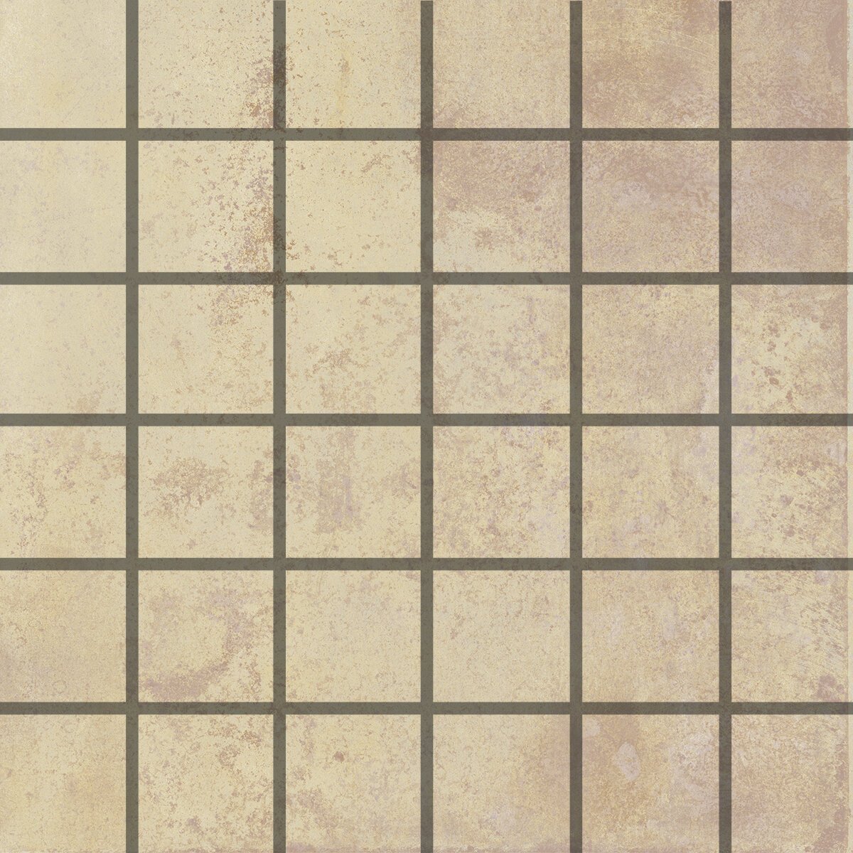 Мозаика Alfalux Crossover Beige Mos. 7279811, цвет бежевый, поверхность матовая, квадрат, 300x300