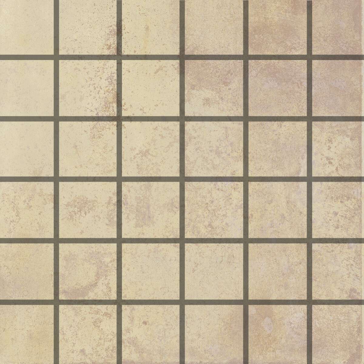 Мозаика Alfalux Crossover Beige Mos. 7279811, цвет бежевый, поверхность матовая, квадрат, 300x300