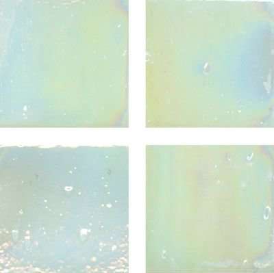 Мозаика Irida Fleur 15.R131(2), цвет голубой, поверхность глянцевая, квадрат, 237x237