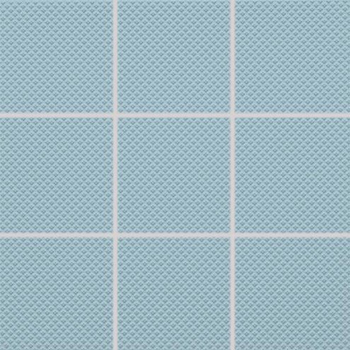 Мозаика Rako Pool GRS0K603 (10x10), цвет голубой, поверхность структурированная, квадрат, 300x300