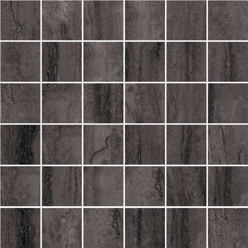 Мозаика Sant Agostino Via Appia Mosaico Dark CSAMAVCD30, цвет серый тёмный, поверхность матовая, квадрат, 300x300