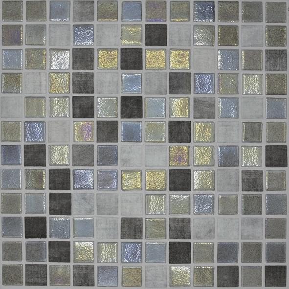 Мозаика Mosavit Gomera, цвет серый, поверхность глянцевая, квадрат, 316x316