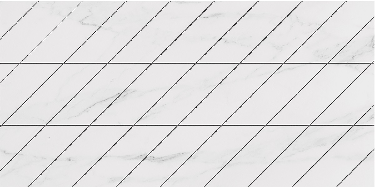 Керамогранит Ametis By Estima Supreme Platinum SM01 Неполированный Левый 29,8x59,8 68798, цвет белый, поверхность матовая, прямоугольник, 298x598