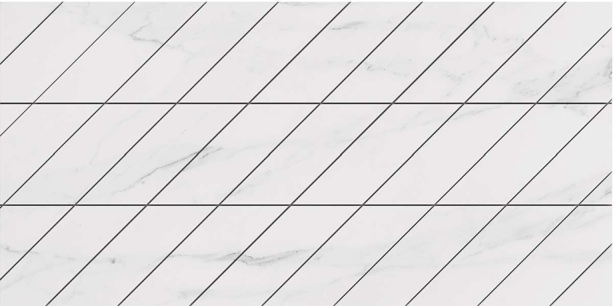 Керамогранит Ametis By Estima Supreme Platinum SM01 Неполированный Левый 29,8x59,8 68798, цвет белый, поверхность матовая, прямоугольник, 298x598