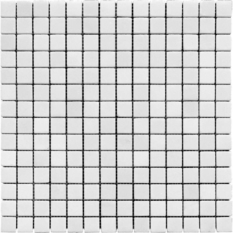 Мозаика Natural Mosaic Adriatica (2X2) 7M001-20P, цвет белый, поверхность полированная, квадрат, 305x305