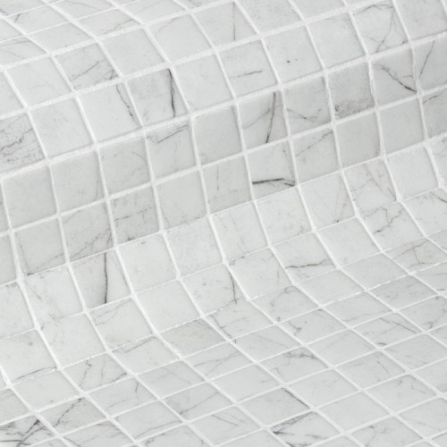 Мозаика Ezarri Zen Carrara 50, цвет серый, поверхность матовая, квадрат, 365x365
