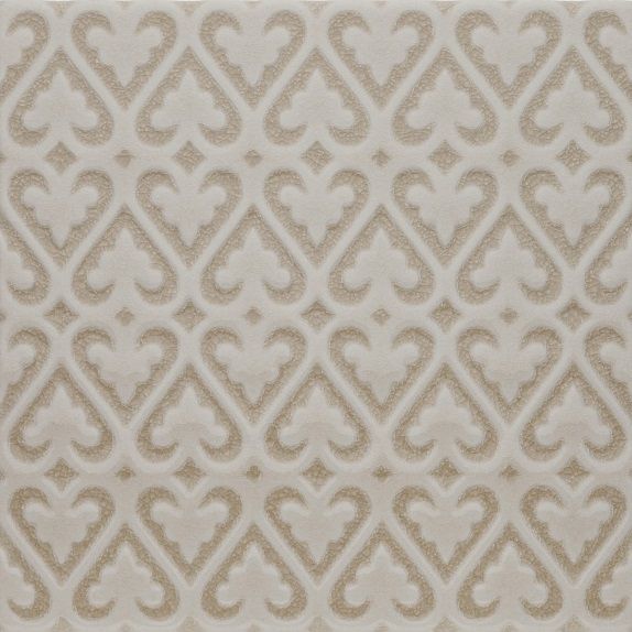 Декоративные элементы Adex ADOC4007 Relieve Persian Sand Dollar, цвет бежевый, поверхность глянцевая, квадрат, 150x150