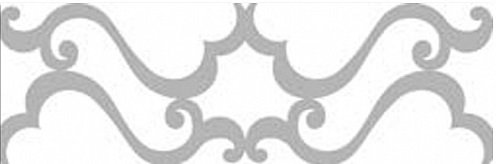 Декоративные элементы Petracers Gran Gala Vogue Bianco, цвет серый, поверхность глянцевая, прямоугольник, 315x949