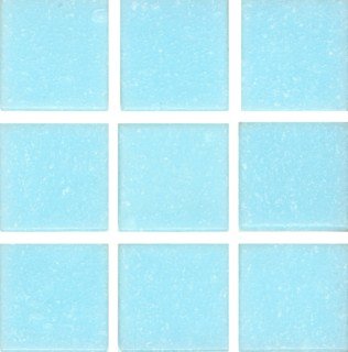 Мозаика Irida Gamma И20.04(1), цвет бирюзовый, поверхность глянцевая, квадрат, 327x327