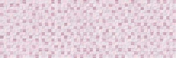 Бордюры Navarti Rev. Mosaic Square Violeta, цвет фиолетовый, поверхность глянцевая, прямоугольник, 200x600