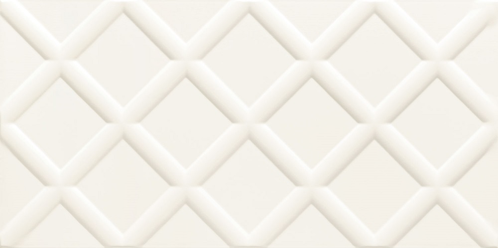 Декоративные элементы Tubadzin Burano White STR, цвет белый, поверхность матовая, прямоугольник, 308x608