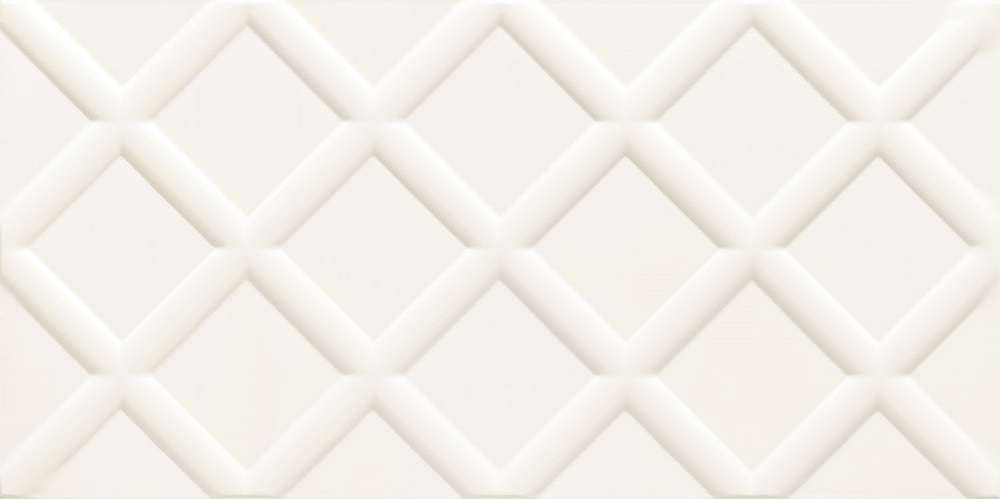 Декоративные элементы Tubadzin Burano White STR, цвет белый, поверхность матовая, прямоугольник, 308x608