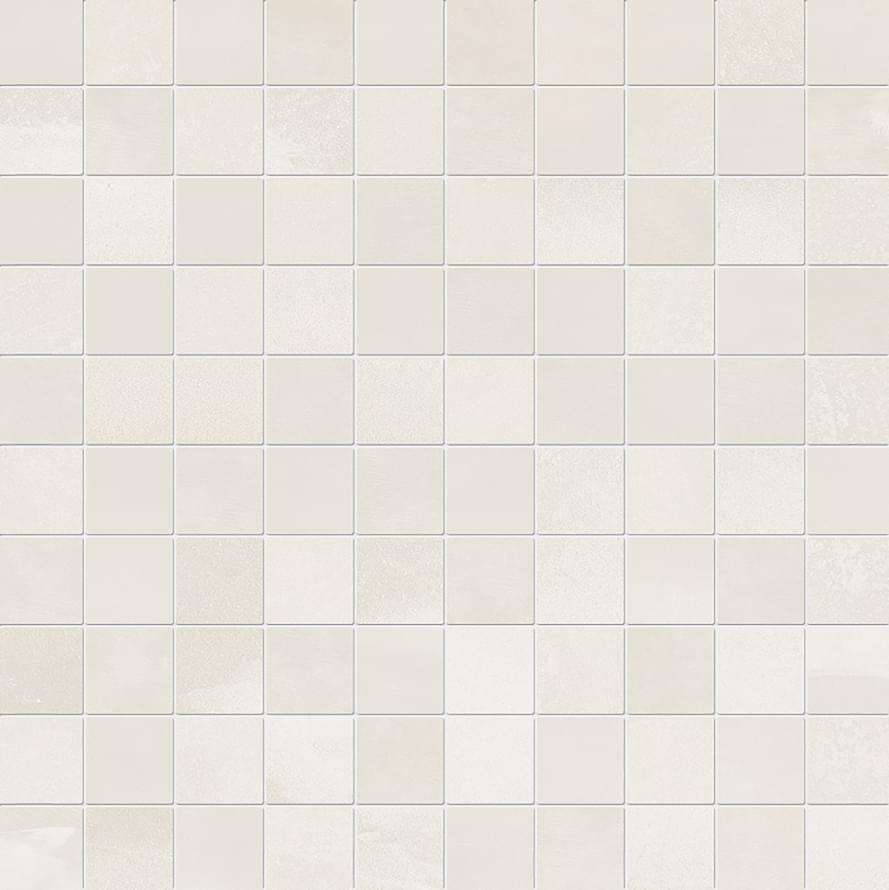 Мозаика Ergon Architect Resin Mosaico Copenhagen Ivory Lappato E2G1, цвет слоновая кость, поверхность лаппатированная, квадрат, 300x300