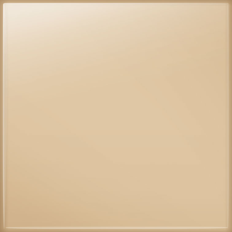 Керамическая плитка Tubadzin Pastel Kremowy, цвет бежевый, поверхность глянцевая, квадрат, 200x200