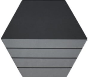 Керамогранит Heralgi Oslo Lagu Black, цвет чёрный, поверхность матовая, прямоугольник, 173x200